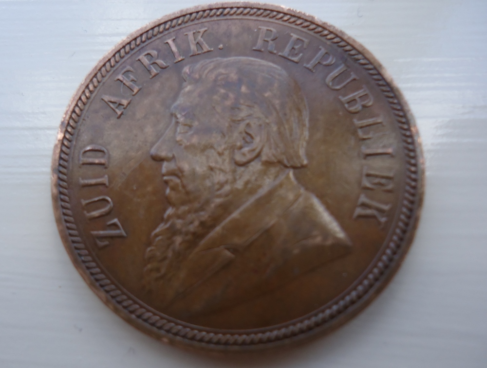 Zuid-Afrik-Republiek-Penny-1898---Grade?